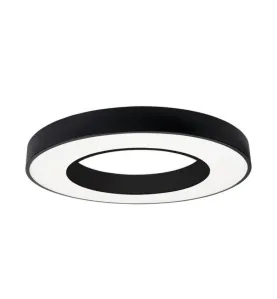 Spot Saillie LED 36W rond ∅500mm Noir - Blanc Naturel 4500K