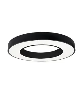 Spot Saillie LED 36W rond ∅500mm Noir - Blanc Chaud 3000K