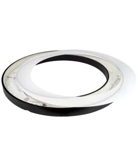 Spot Saillie LED 64W rond ∅600mm Noir - Blanc Chaud 3000K