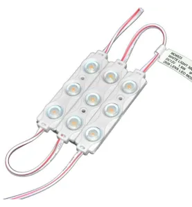 Module LED étanche IP65 1,5W DC12V - Blanc Chaud 3000K