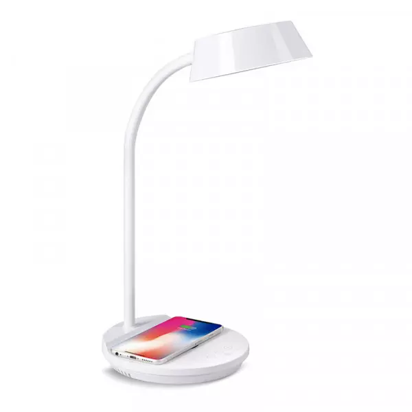 Lampe de bureau USB à LED simple blanc