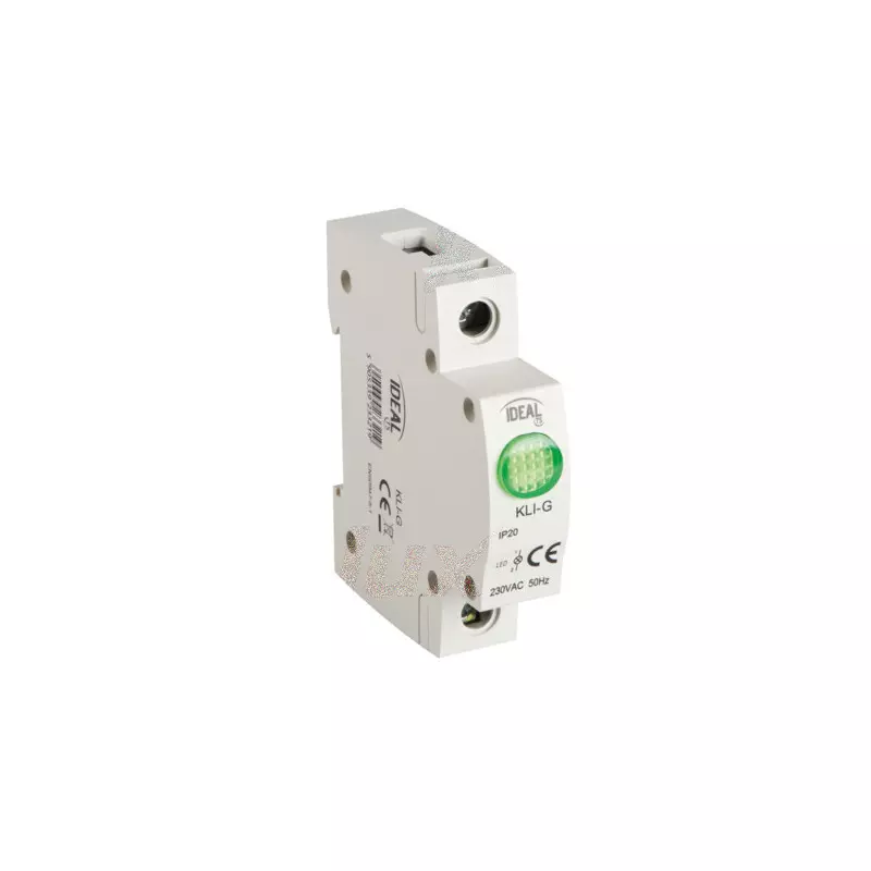 Module avec Indicateur de Tension Vert pour rail TH35