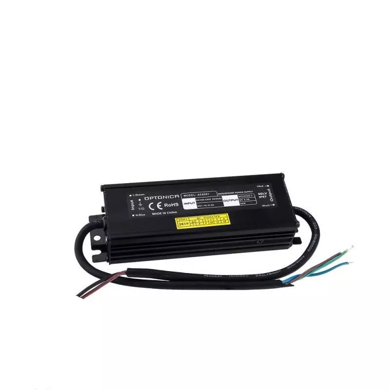 Alimentation LED DC24V 60W 2.5A Étanche IP67