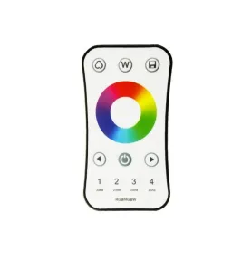 Télécommande à Radio Fréquence pour Éclairage LED RGB/RGBW 4 Zones 2.4G