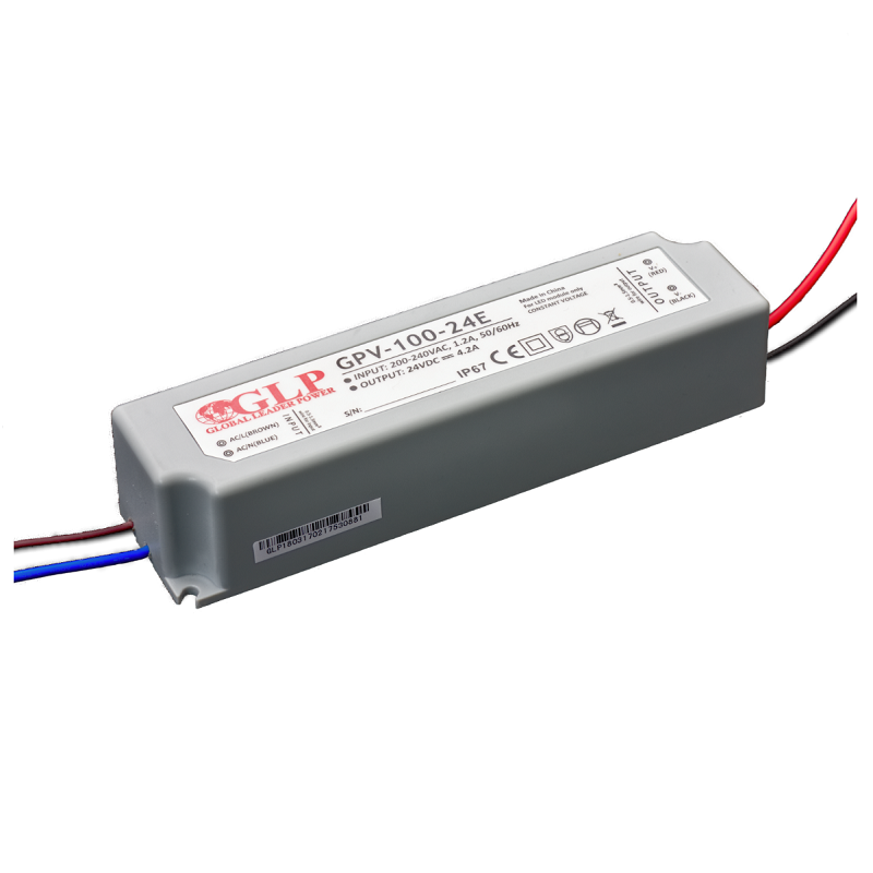 Alimentation LED DC12V 100W 8,3A Étanche IP67 GLP