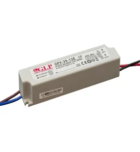 Alimentation LED DC12V 35W 3A Étanche IP67 GLP