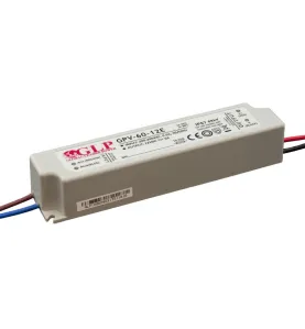 Alimentation LED DC24V W Étanche IP67 GLP