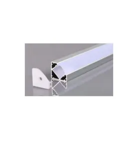 Profilé Aluminium d'Angle 45° pour Ruban LED 2m