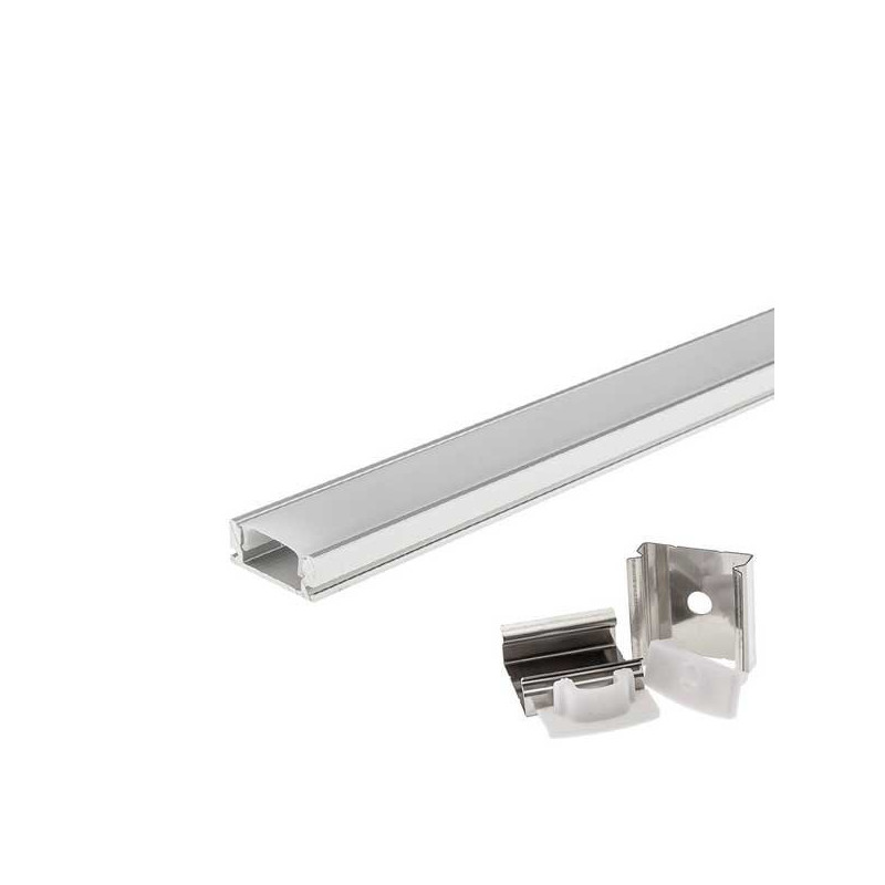 Profilé Aluminium Fin 7mm pour Ruban LED 1m