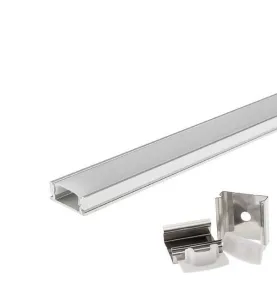 Profilé Aluminium Fin 7mm pour Ruban LED 1m