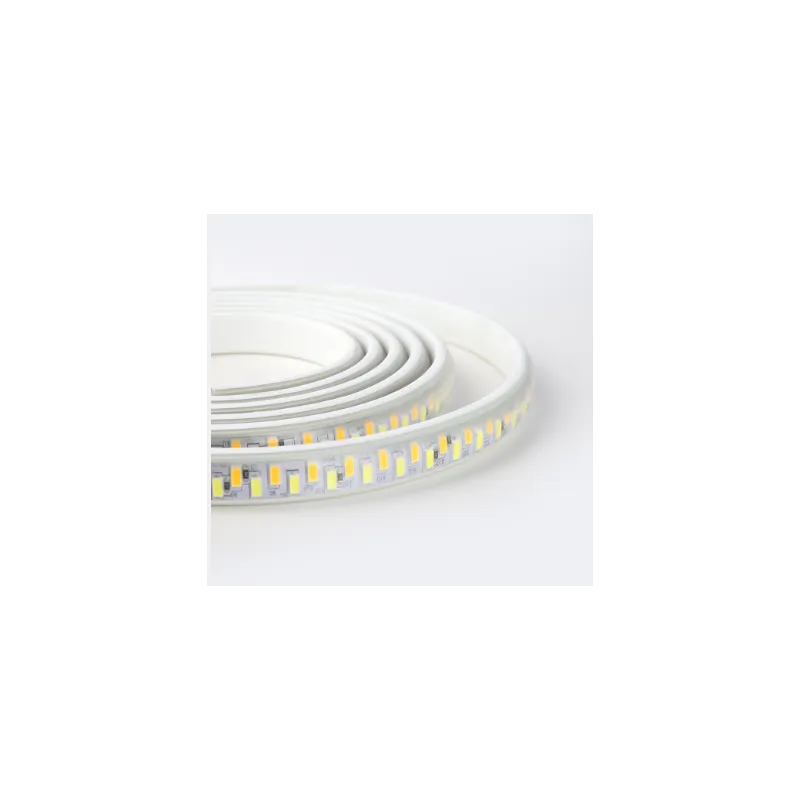 Ruban 5730 LED pour Éclairage CCT 8W 220V Étanche IP65 50m