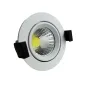 Downlight LED 8W rond ∅95mm - Blanc Chaud 2700K