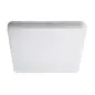 Plafonnier LED 36W étanche IP54 carré côté 327mm Blanc - Blanc Naturel 4000K