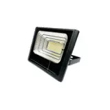 Projecteur LED Solaire Noir 10W 100lm/W 6500K Étanche IP67