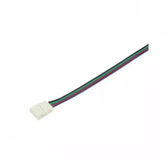Câble Connecteur Rapide Ruban LED 12/24V DC Monochrome 10mm 2 BROCHES