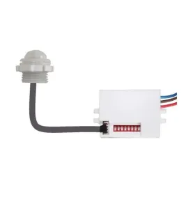 Détecteur étanche IP65 AC220-240V Blanc