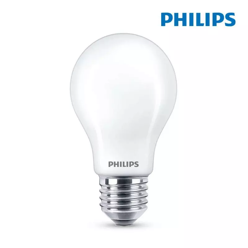 Ampoule LED E27 8,5W Ronde A60 équivalent à 75W - Blanc Chaud 2700K