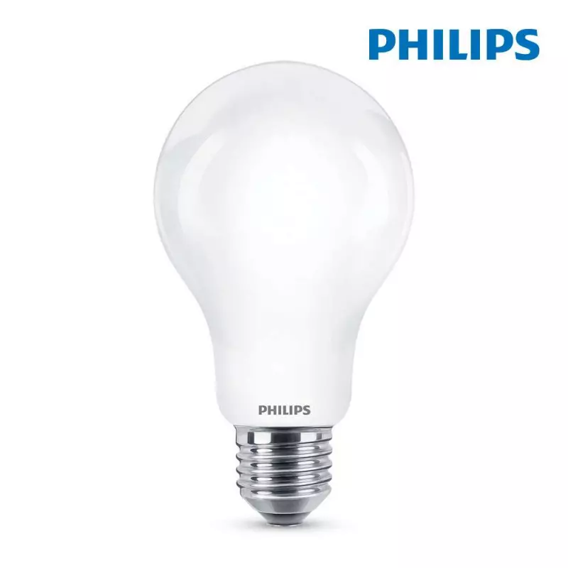 Ampoule LED E27 13W Ronde A70 équivalent à 120W - Blanc Chaud 2700K