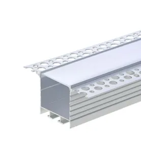 Profilé Aluminium à enduire L71,5 x h30mm avec Diffuseur 2m