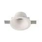 Support Spot Encastrable Blanc Rond ∅130mm 1xGU10 Max 35W