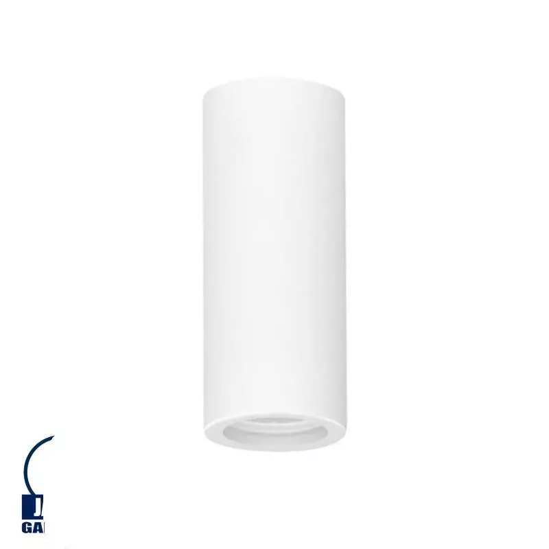 Support Spot Saillie Blanc Rond ∅70mm 1 x GU10 Max 10W