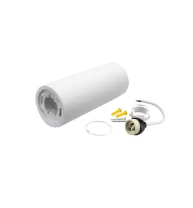 Support Spot Saillie Blanc Rond ∅70mm 1 x GU10 Max 10W