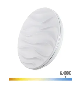 Plafonnier Circulaire Blanc 12W 1160lm (96W) - Blanc du Jour 6500K