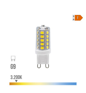 Ampoule LED G9 3W 260lm (24W) 270° Dimmable - Blanc Chaud 3200K