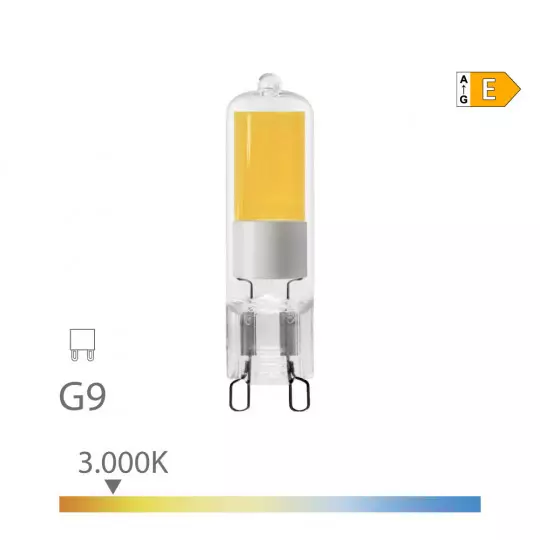Ampoule LED G9 5W 2800k Blanc Chaud: professionnelle et moins chère chez  Optonica