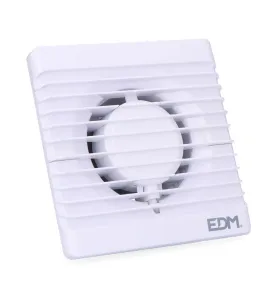 Extracteur d'air 12W 15,5x15,5cm encastrement ø8cm Blanc