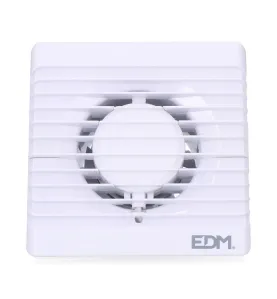 Extracteur d'air 12W 15,5x15,5cm encastrement ø8cm Blanc