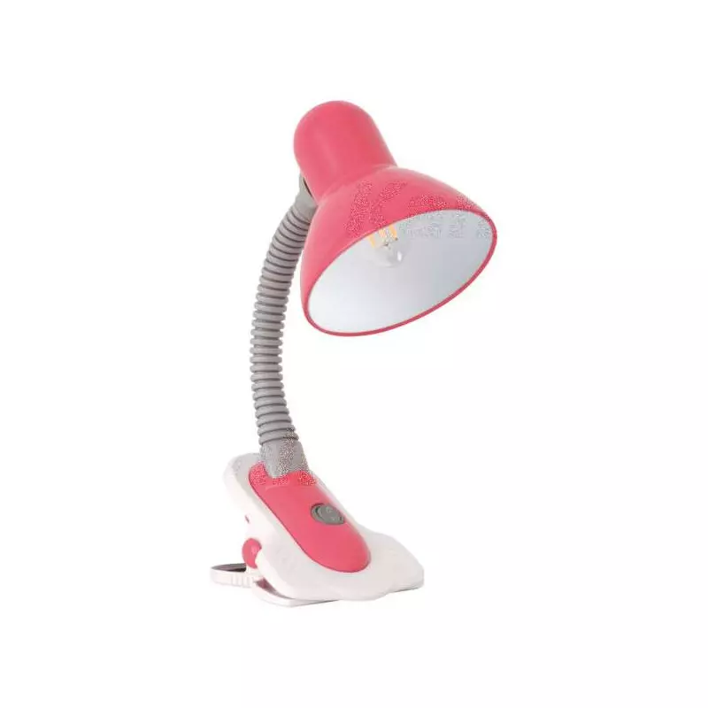 Lampe de bureau 10W Rose - culot E27