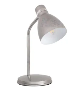 Lampe de bureau 40W Argent - culot E14