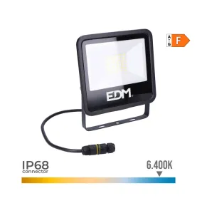 Projecteur LED Étanche IP65 50W 4000lm (400W) - Blanc du Jour 6400K