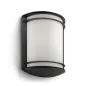 Applique murale LED Noir et Blanc 6W 600lm IP44 - Blanc Naturel 4000K