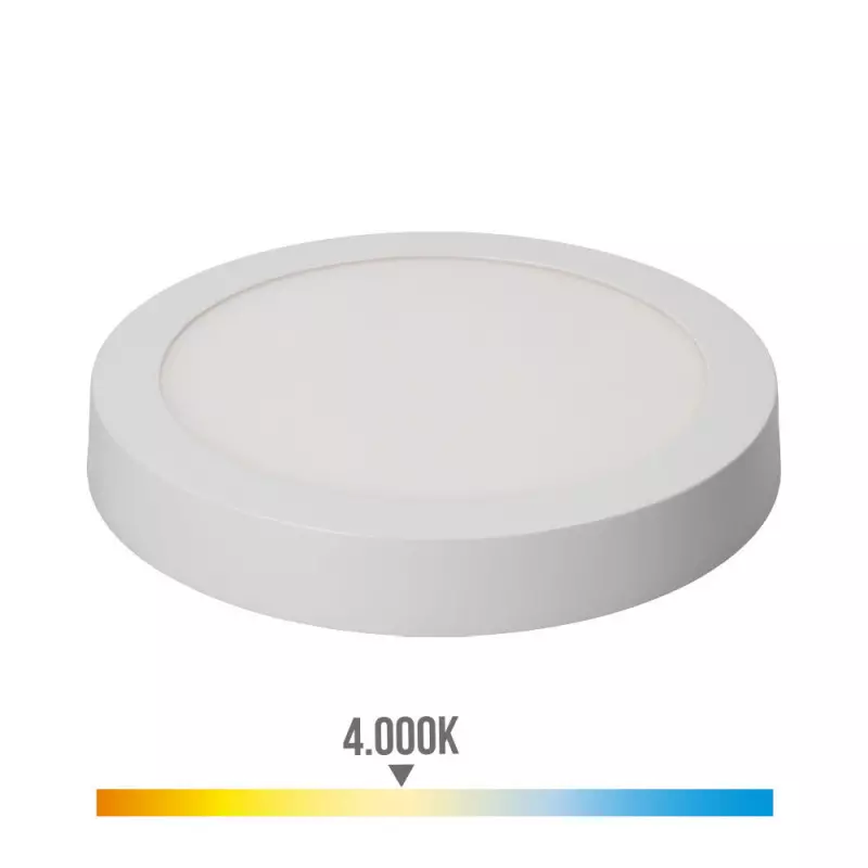 Plafonnier Circulaire 20W 1500lm (160W) 160° - Blanc Naturel 4000K