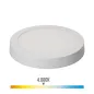 Plafonnier Circulaire 20W 1500lm (160W) 160° - Blanc Naturel 4000K