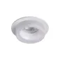 Support Spot Encastrable Plafond Blanc ø 92mm GU10 /GU5.3