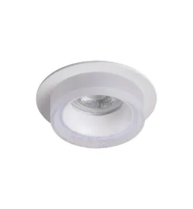 Support Spot Encastrable Plafond Blanc ø 92mm GU10 /GU5.3