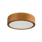 Plafonnier LED à Culot E27 20W Rond ∅275mm Or Chêne