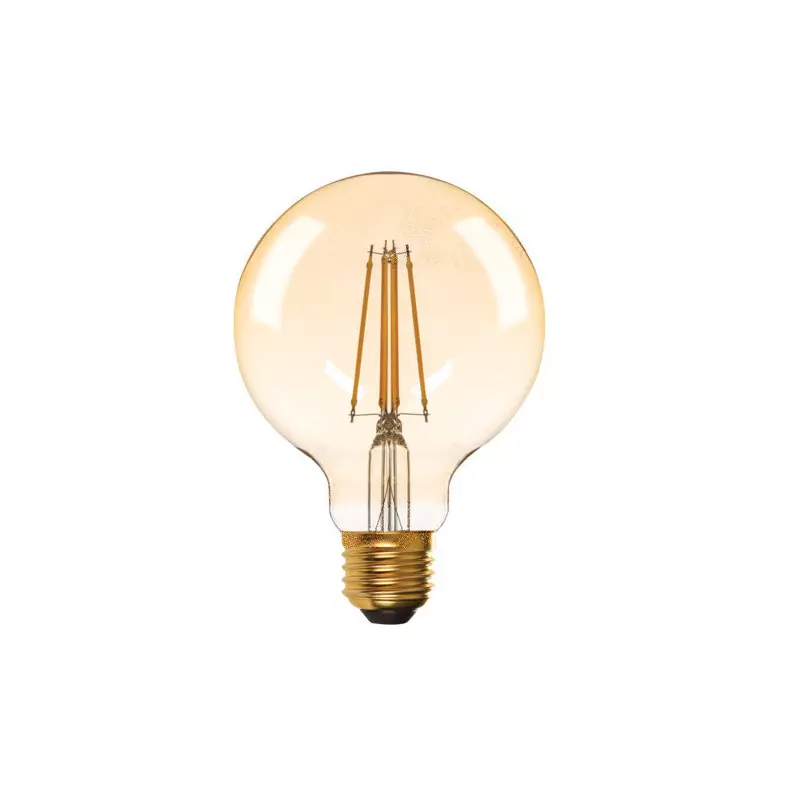 Ampoule LED 7W E27 G95 725lm (55W) - Blanc Chaud 2500K