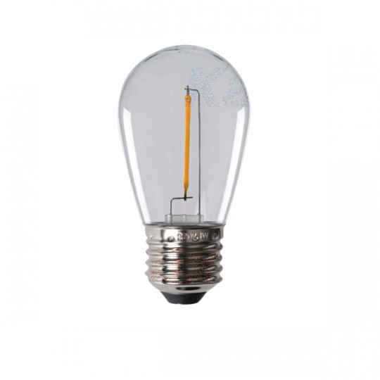 Ampoule LED E27 CL37 4W Blanc Chaud Eq 30W