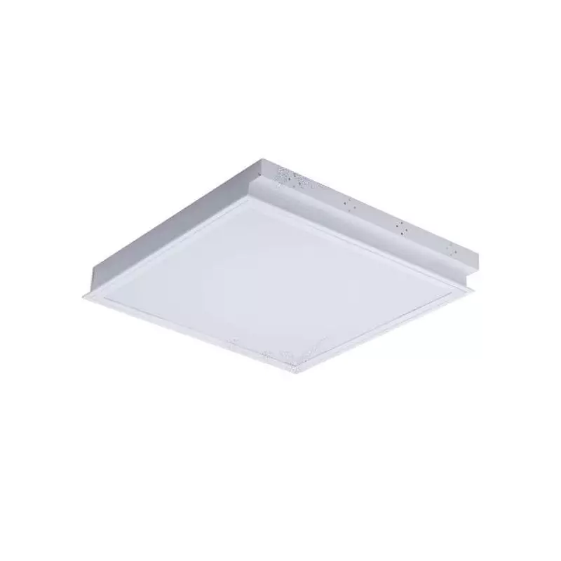 Dalle avec Diffuseur Opal encastrable 610x595mm pour Tubes LED T8 4x18W Max REGIS