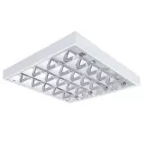 Dalle avec Grille saillie 615x615mm pour Tubes T8 4x18W Max