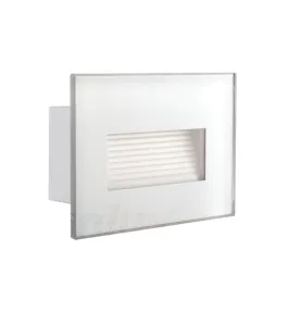 Mini Spot Rectangulaire 3W Étanche IP44 AC220-240V Blanc GLASI - Blanc Chaud 3000K