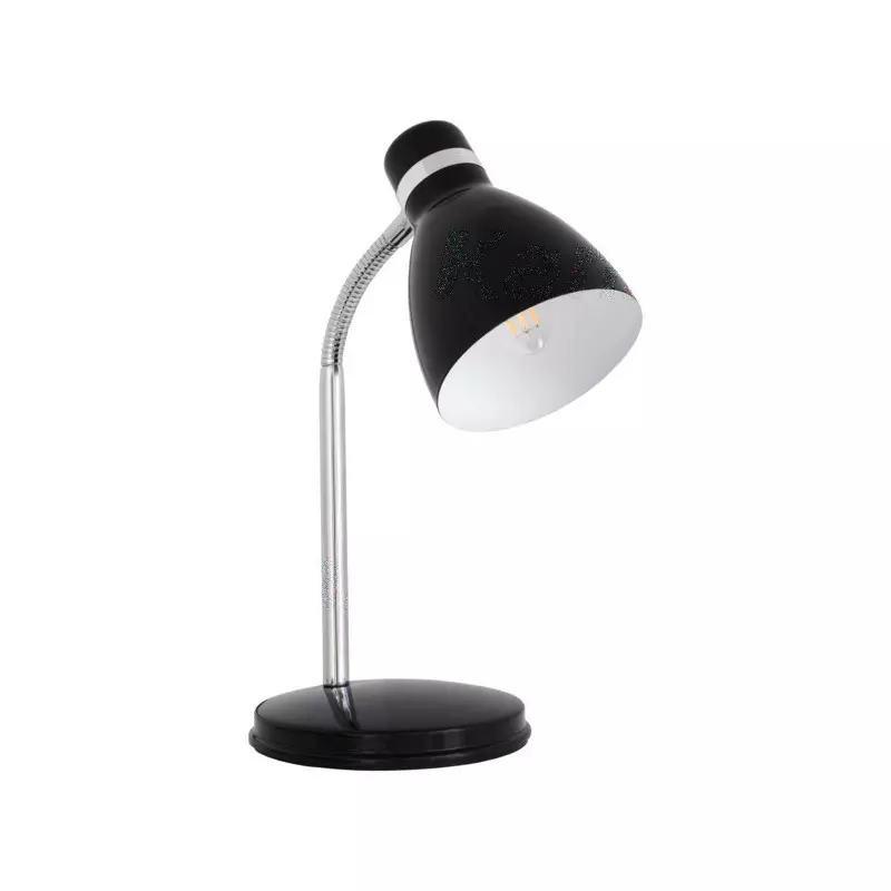 Lampe de bureau 40W Noir - culot E14