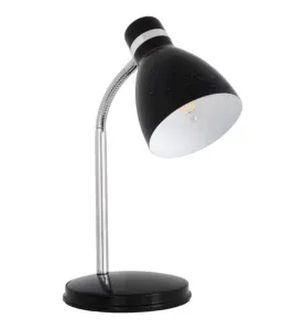 Lampe de bureau 40W Noir - culot E14