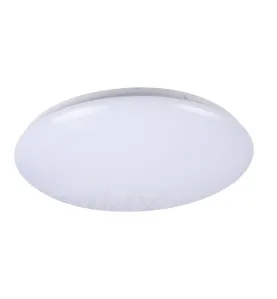 Plafonnier LED 24W à détecteur étanche IP44 rond ∅380mm Blanc - Blanc Naturel 4000K