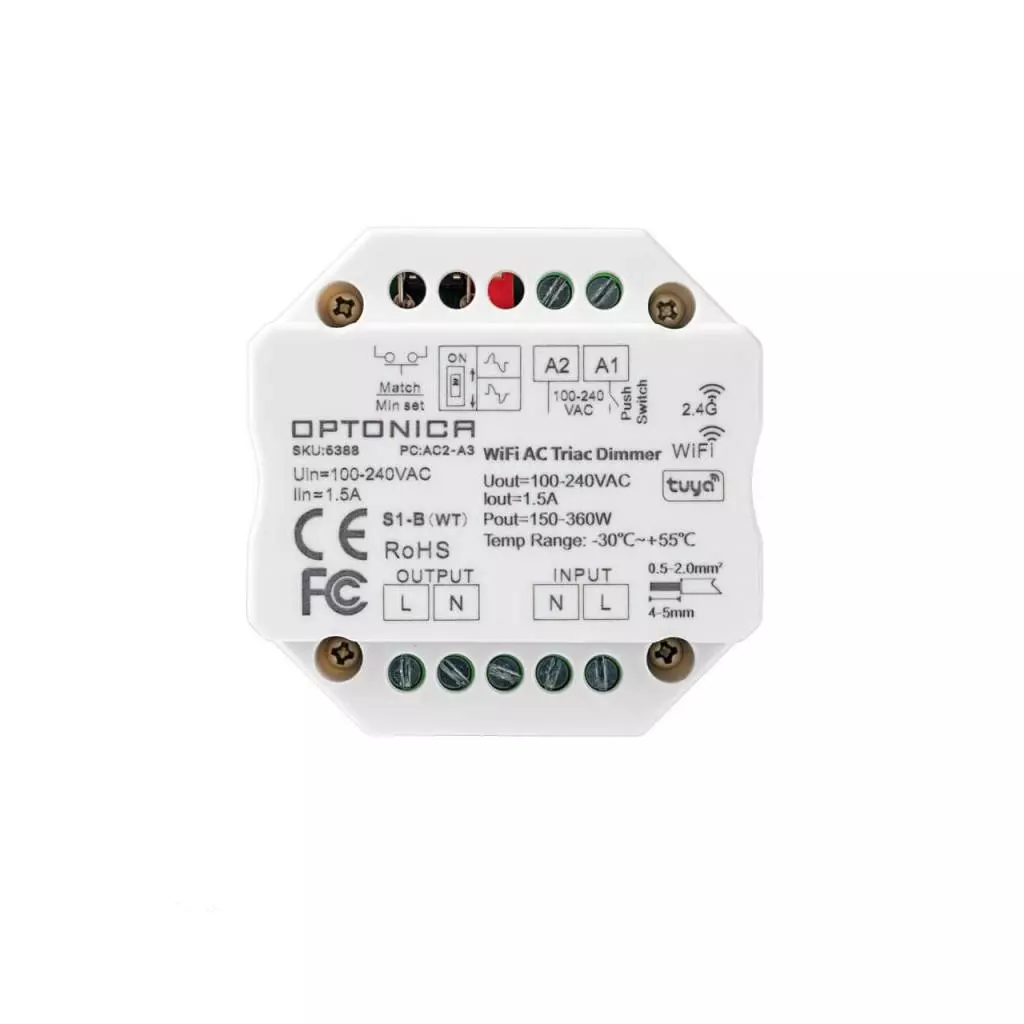 WiFi & RF AC Triac Dimmer