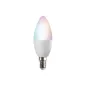 Ampoule LED 4,9W E14 C37 470lm (39,2W) Ø37 - Blanc Chaud à Blanc Froid/RGB 2700 - 6500K